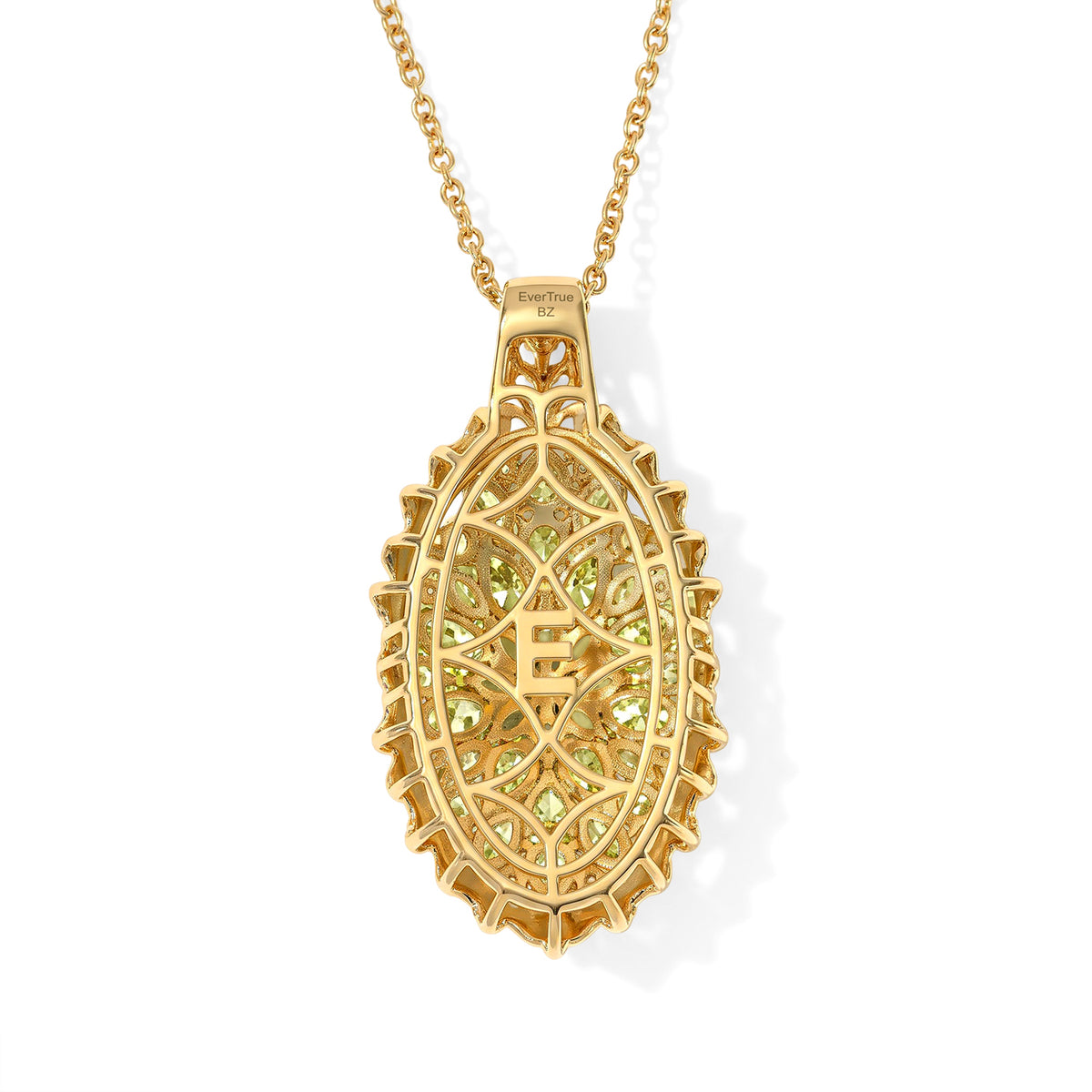 EVER TRUE Peridot Schmuckset ca. 50 cm ca. 4,76 ct.