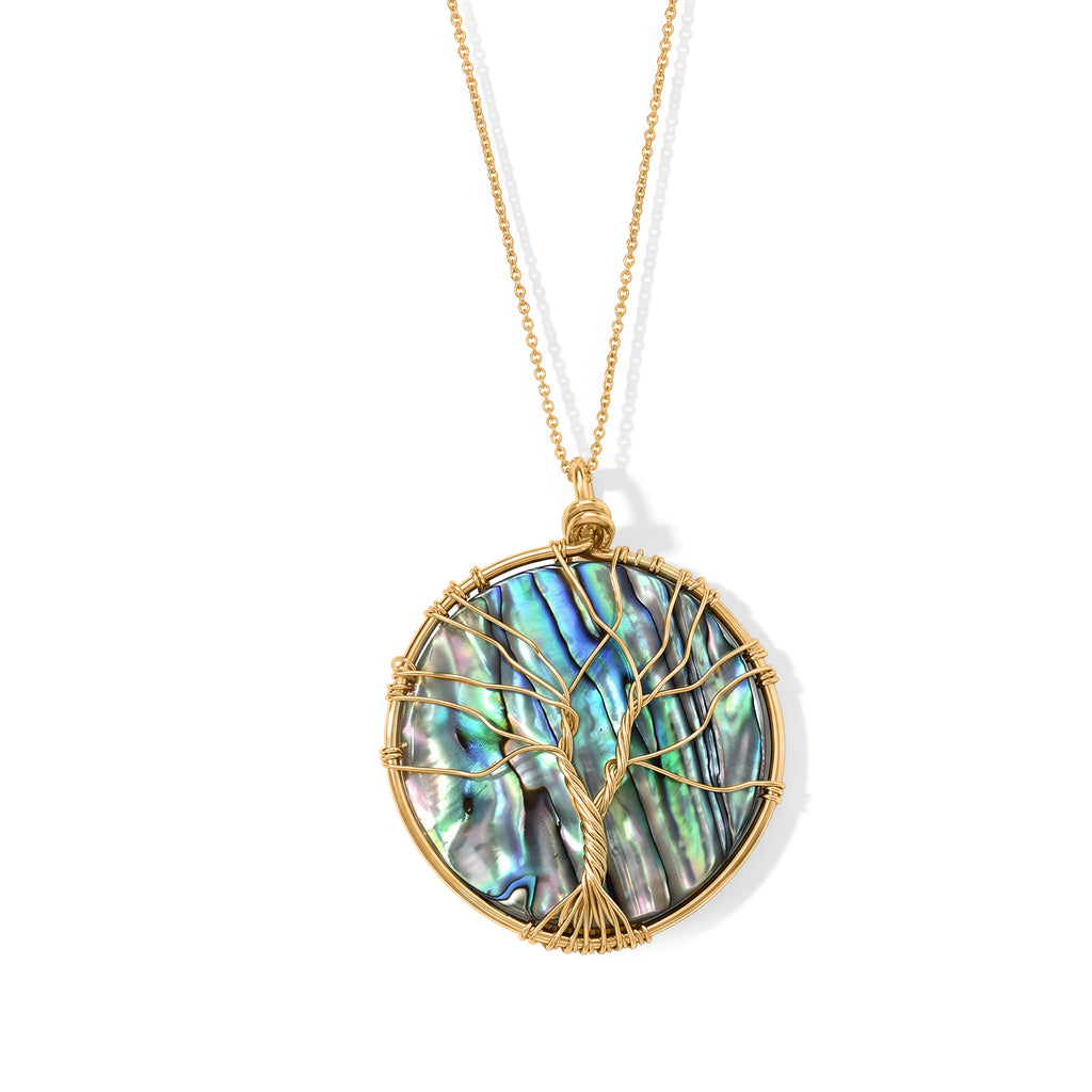 EVER TRUE Abalone Muschel Schmuckset ca. 50 cm ca. 0,01 ct.