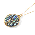 EVER TRUE Abalone Muschel Schmuckset ca. 50 cm ca. 0,01 ct.