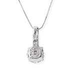 VS Moissanit GRA zertifiziert Schmuckset ca. 50 cm 925 Silber Rhodiniert ca. 4,15 ct.