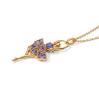 EVER TRUE Tansanit Schmuckset ca. 50 cm ca. 2,80 ct.