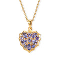 EVER TRUE Tansanit Anhänger mit Kette, ca. 50 cm ca. 2.05 ct