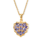 EVER TRUE Tansanit Anhänger mit Kette, ca. 50 cm ca. 2.05 ct