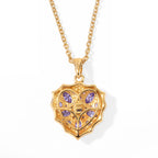 EVER TRUE Tansanit Anhänger mit Kette, ca. 50 cm ca. 2.05 ct