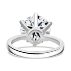 Exklusives Luxuriant Diamond Set: IGI zertifizierte VS-EF Labor-Diamant-Anhänger & Ring in 950 Platin