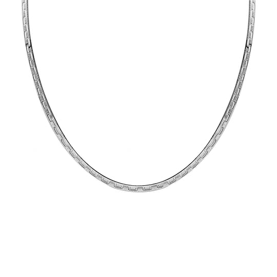 Fischgrätenkette 43cm und 18+2cm Armband