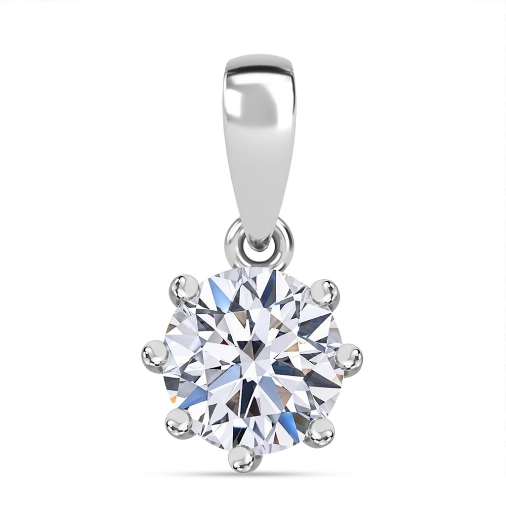 LUXURIANT DIAMOND- SGL zertifizierter VS-EF Labor Diamant-Anhänger Ring und Ohrringe 950 Platin