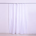Duschvorhang mit 12 Haken, 180x180 cm, Weiß