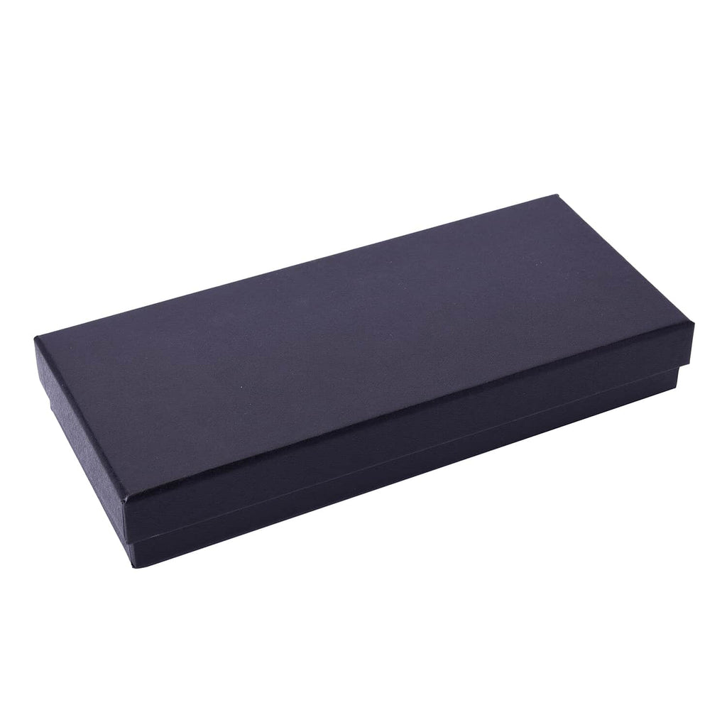Federstift Geschenkbox, schwarz feder