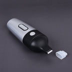 HOMESMART - Ultraschall Reinigungsstift, Zubehör inkl. und 2000mAh Batterie, 15x4,7 cm, Silber