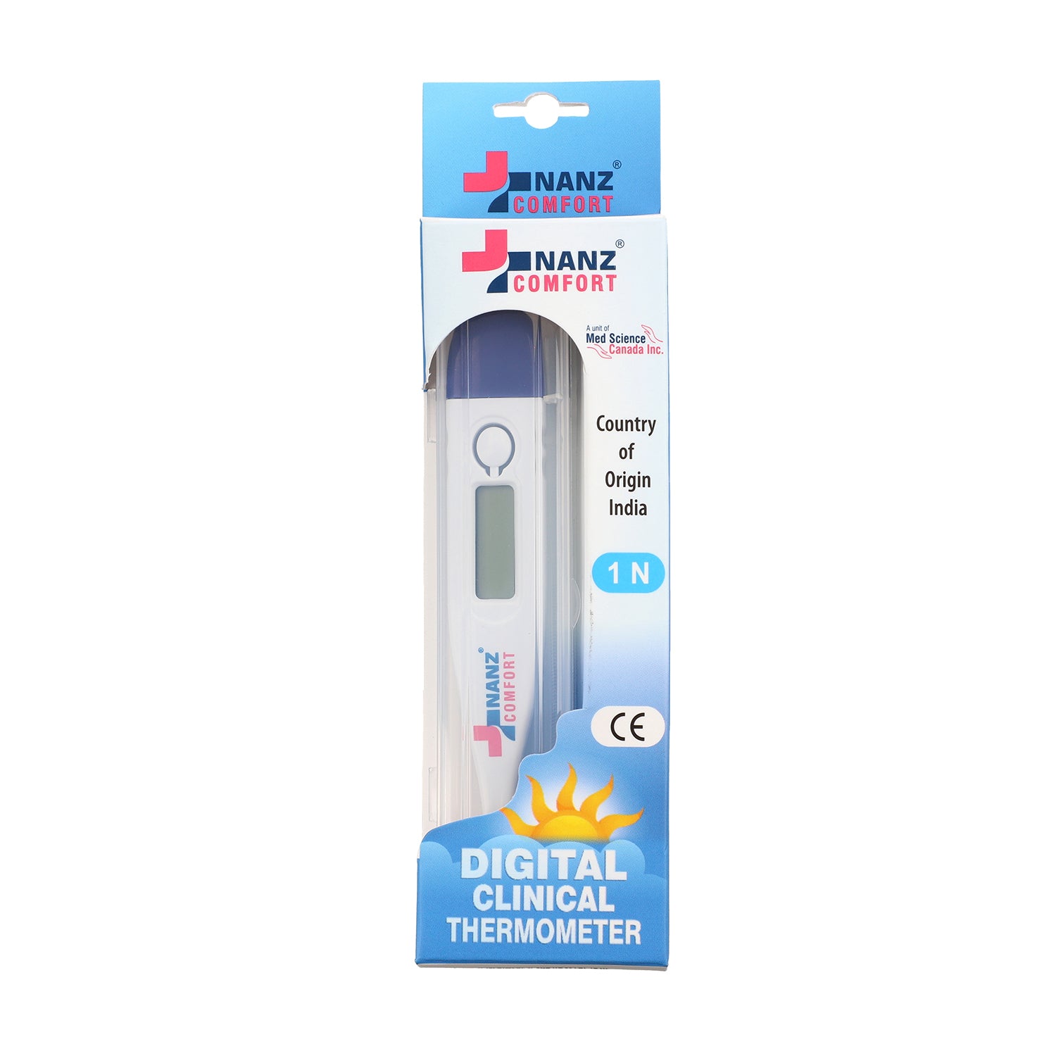 Digital-Thermometer Weiß