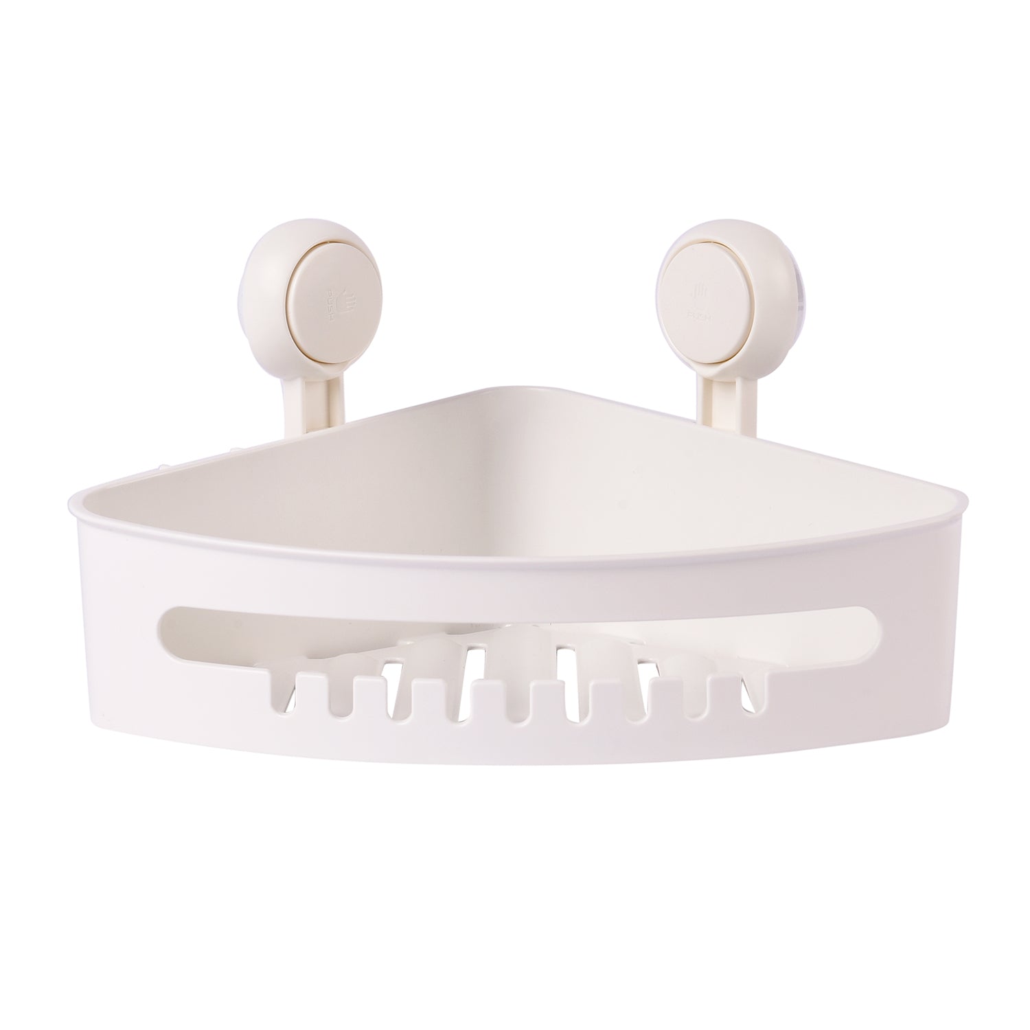 Dreieckiger Eckschrank, Größe 25,5x25,5x10,5 cm, Weiß