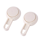 Dreieckiger Eckschrank, Größe 25,5x25,5x10,5 cm, Weiß