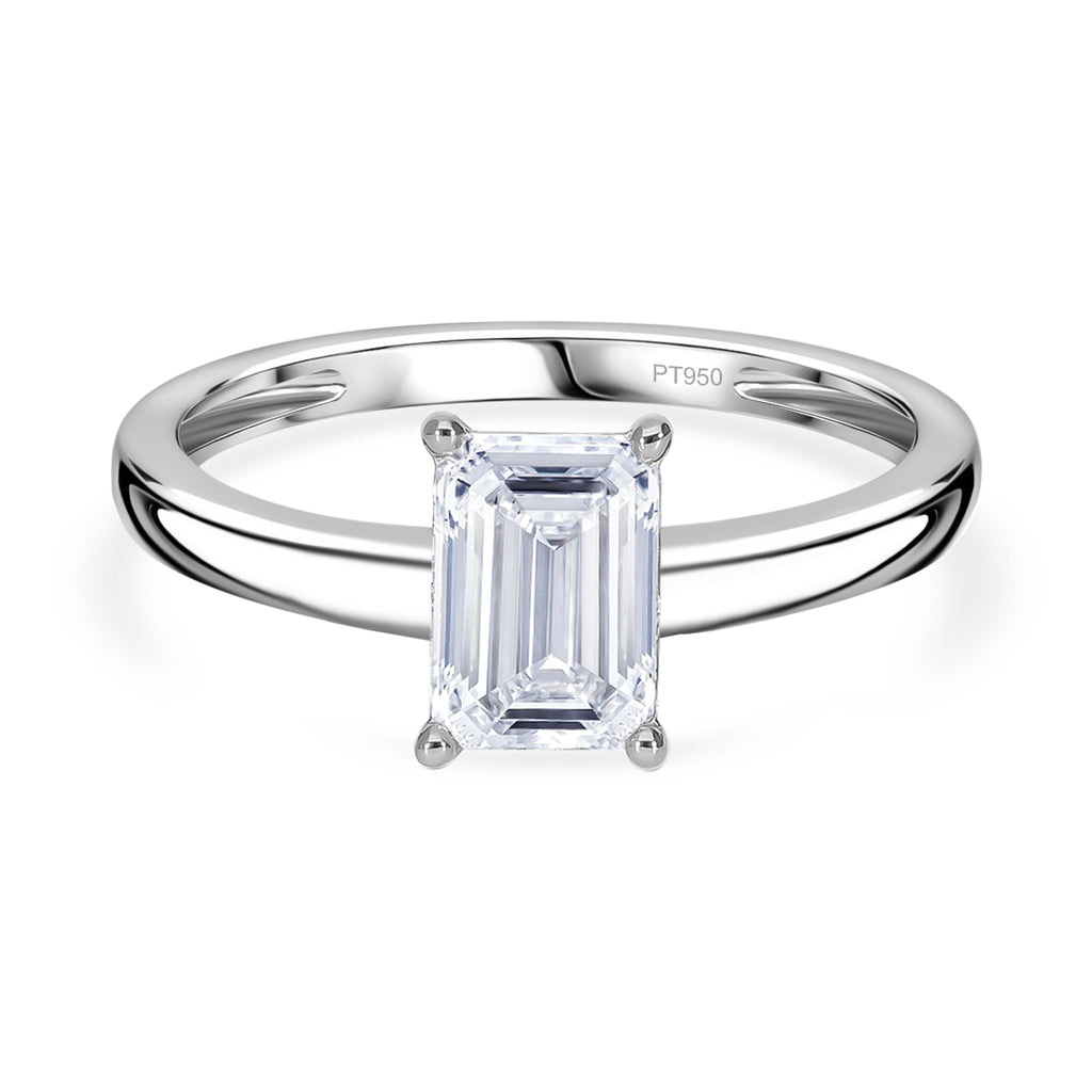 Luxuriant Diamond Premium Set: IGI zertifizierter VS Labor-Diamant-Ring & Anhänger in 950 Platin