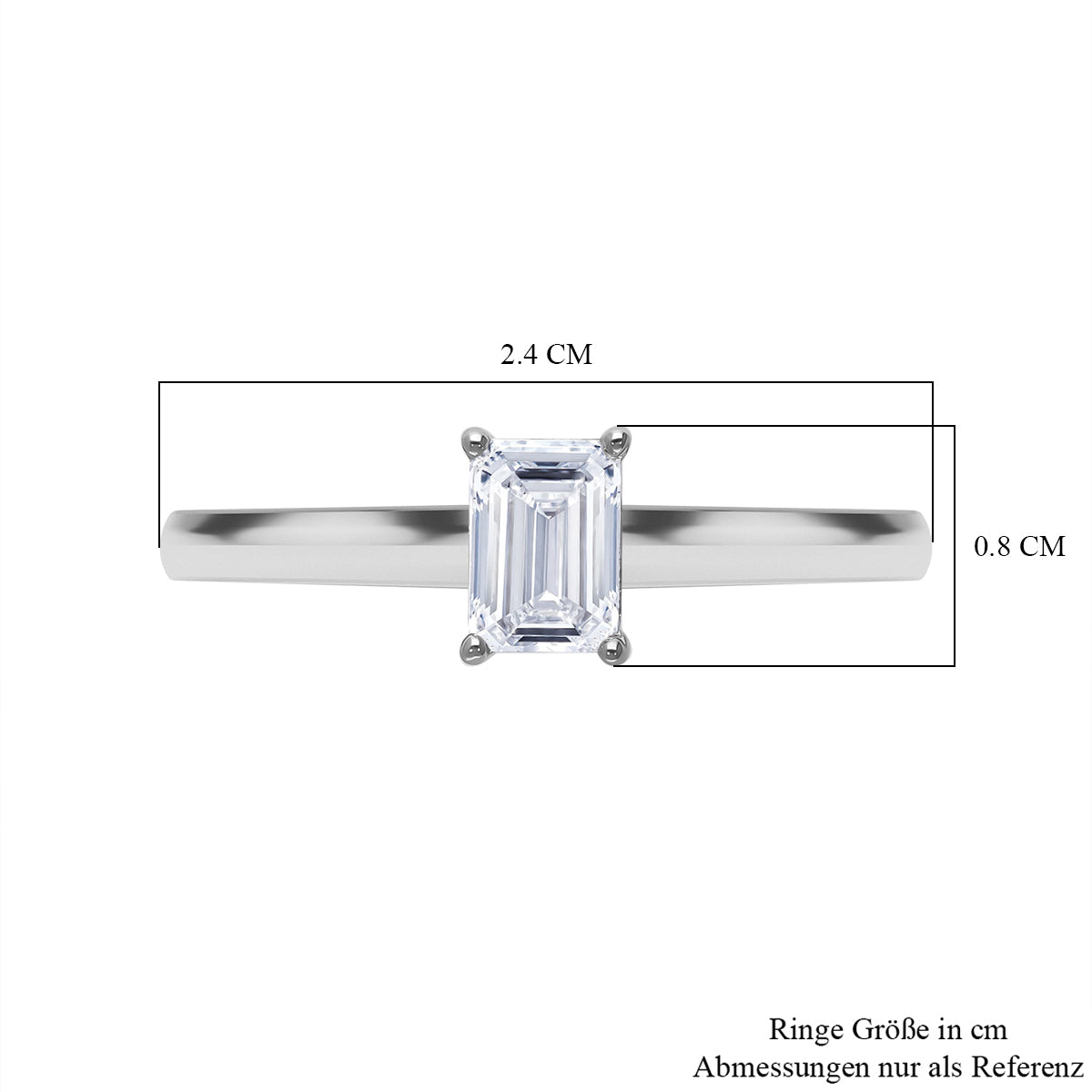 Luxuriant Diamond Premium Set: IGI zertifizierter VS Labor-Diamant-Ring & Anhänger in 950 Platin