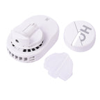 Tragbarer und wiederaufladbarer mini Ventilator mit Nebelspray, Größe 12x7,8x6,8 cm, Weiß