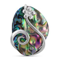 Royal Bali Kollektion - Abalone Muschel Anhänger 925 Silber
