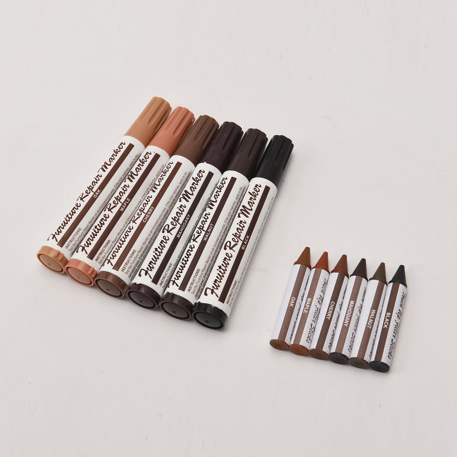 Möbel Reparaturkit, Größe 2x2x13cm, Mehrfarbig