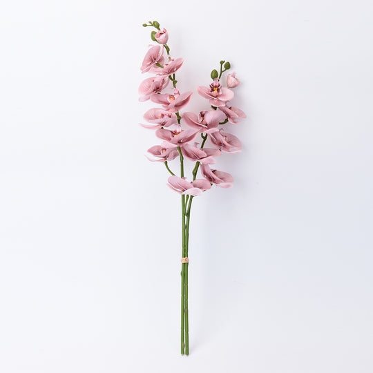 The 5th Season - Weißes Orchidee, Kunstblumen mit Vase, Größe: 28x15x43 cm