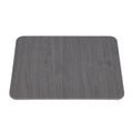 Kabelloses Ladegerät Mauspad, PU Holzmaserung, 30x22 cm, USB-Kabel 100 cm, Schwarz