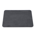 Kabelloses Ladegerät Mauspad, PU Holzmaserung, 30x22 cm, USB-Kabel 100 cm, Schwarz