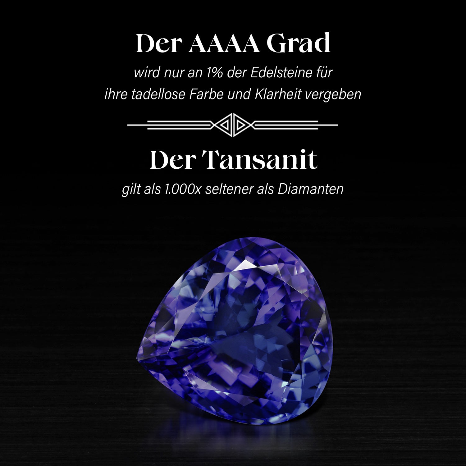 RHAPSODY AAAA Tansanit und Diamant VS E-F Ring 950 Platin (Größe 18.00) ca. 1.67 ct