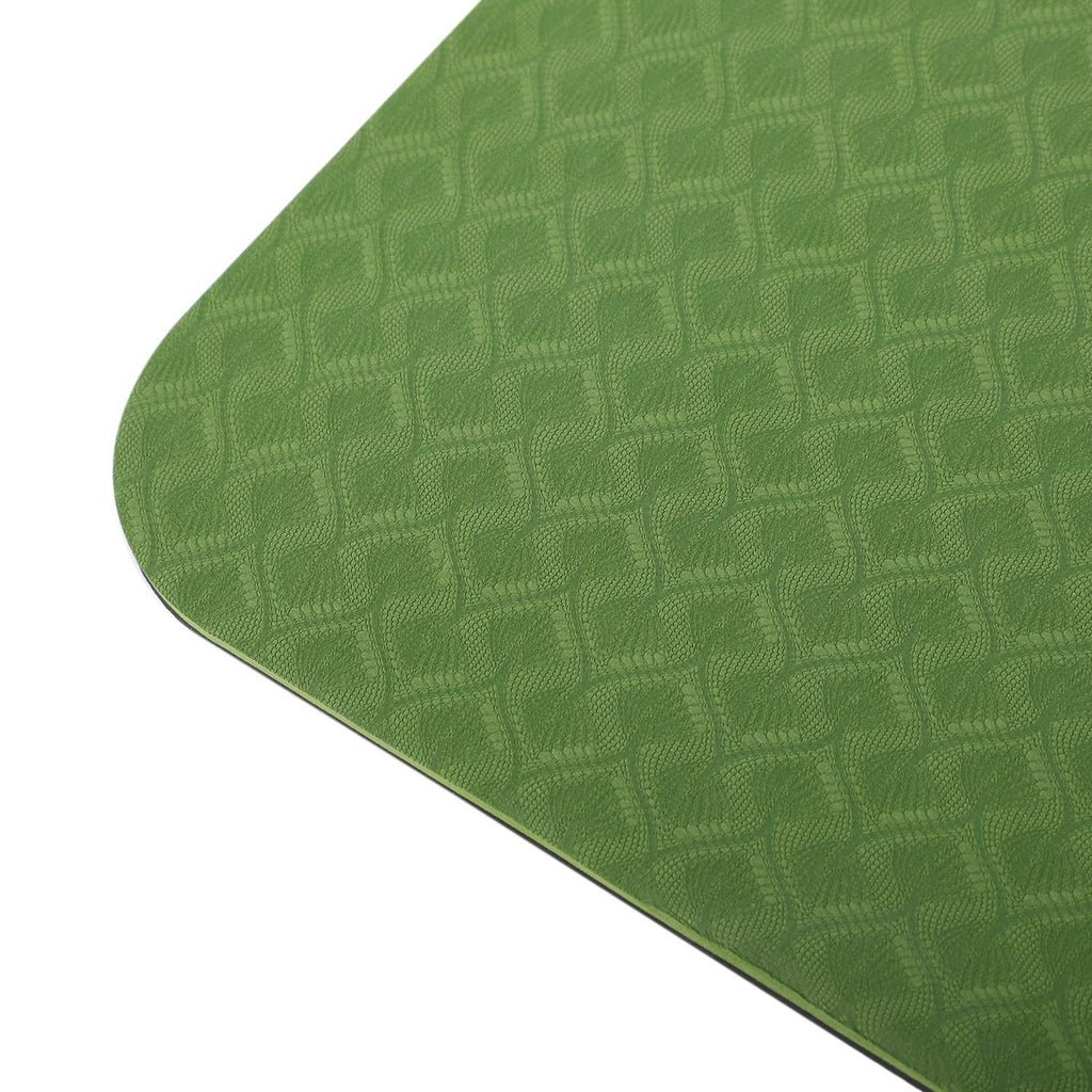 Yoga Block aus Eva-Schaum, 183x61 cm, Grün-Braun
