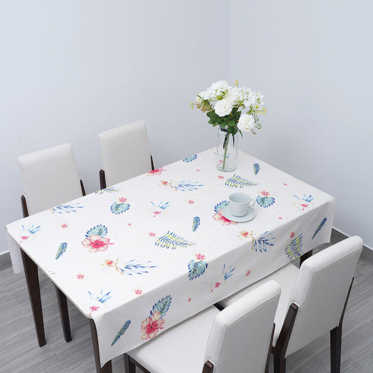 Wasserdichte PVC Tischdecke, Blattmuster