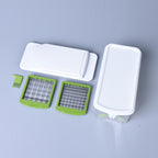4 in 1 Multifunktion Zerkleinerer, Größe  27,5x12,5x11,3 cm, Weiß+Grün
