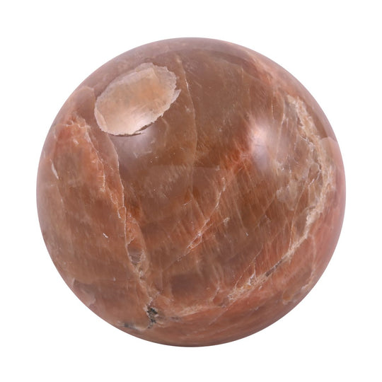 Pfirsich Mondstein Sphäre 2-3 cm - S, ca. 1000 cts.