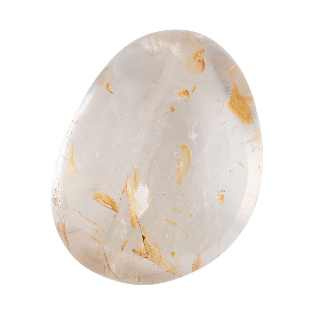 Gem Crystal Kollektion -Klarer Quarz Handschmeichler - S, ca. 300 cts.