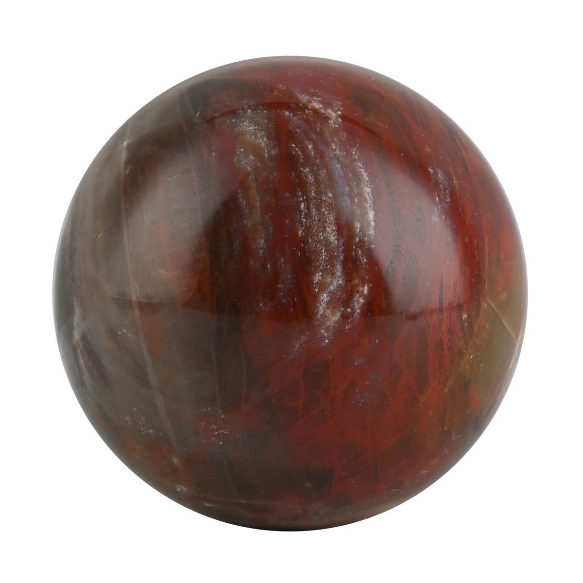 Versteinerte Holz Sphäre 2-3 cm - S, ca. 1000 cts.