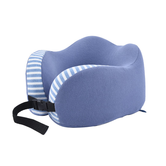 Bequemes Memory-Foam Nackenkissen, Größe 22x22 cm, Rosa