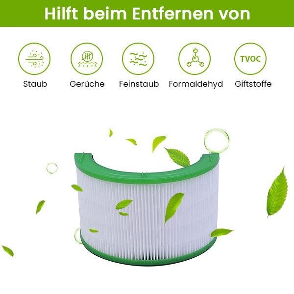 HEPA Luftfilter, Größe 19x11,7 cm, Weiß