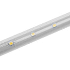 Meteorschauer warmweiße LED Lichterkette, Größe 30x330 cm, Weiß