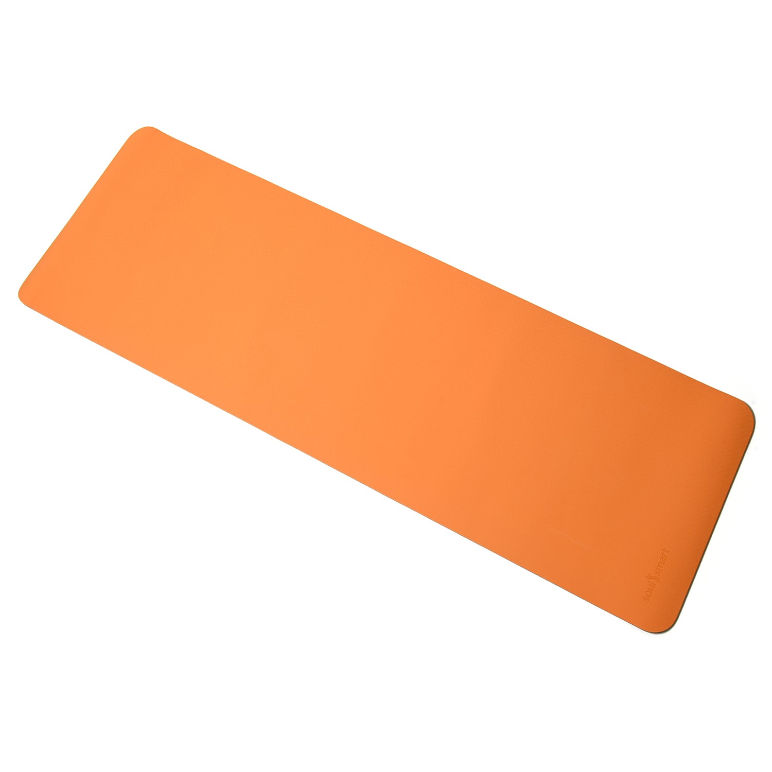 TPE rutschfeste Yogamatte, 183x61 cm, Orange