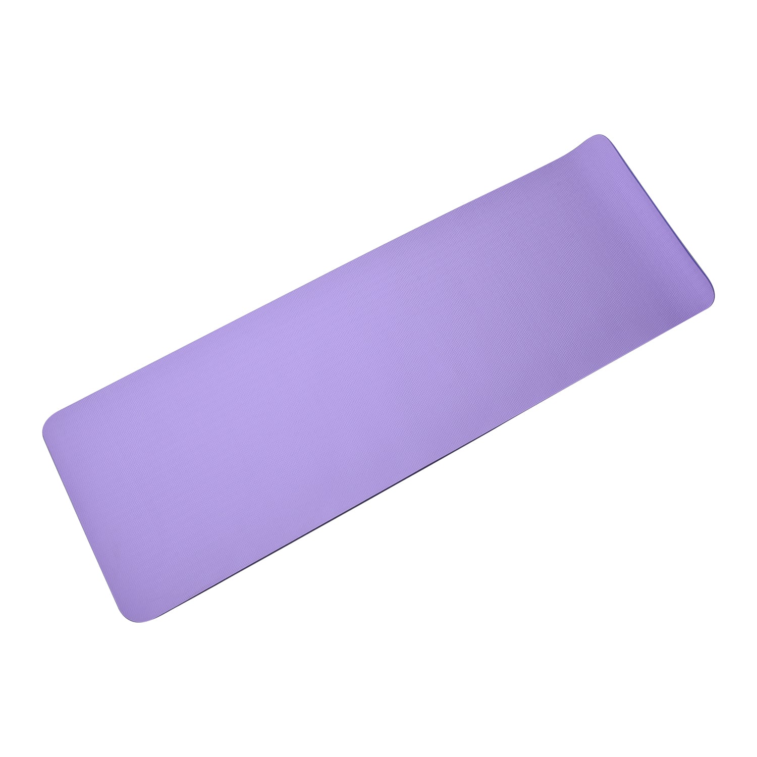 TPE rutschfeste Yogamatte, Größe 183x61x0,6 cm, Violett