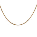 Italienische Alternative Margarita Kette ca. 50 cm 925 Silber Gold-Überzug