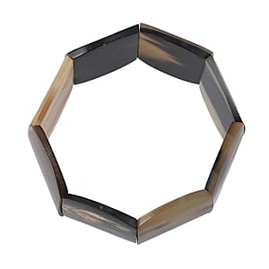 100% Genuine Buffalo Horn Stretch Bracelet