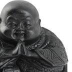 Chinese Buddha Shungite Figurine 1.5x1.75 Approx. 1200.00ctw