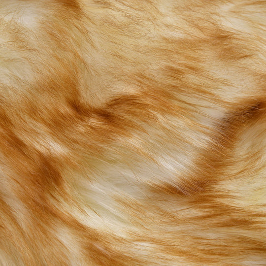 Seidenweicher, gewebter Kunstfellteppich, 180x100 cm, Braun