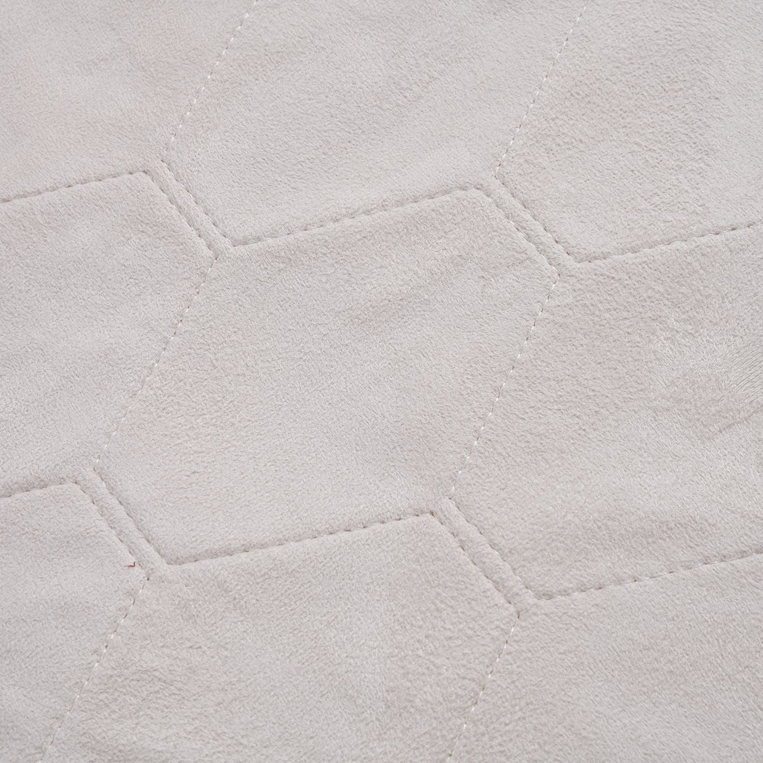 Seidenweicher und langfloriger Kunstfellteppich, 100x60 cm, grau