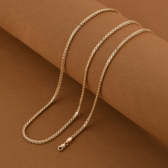Franco Kette, ca. 50 cm, 585 Gelbgold ca. 3,18g