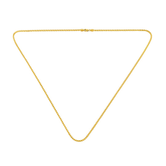 Franco Kette, ca. 50 cm, 585 Gelbgold ca. 3,18g