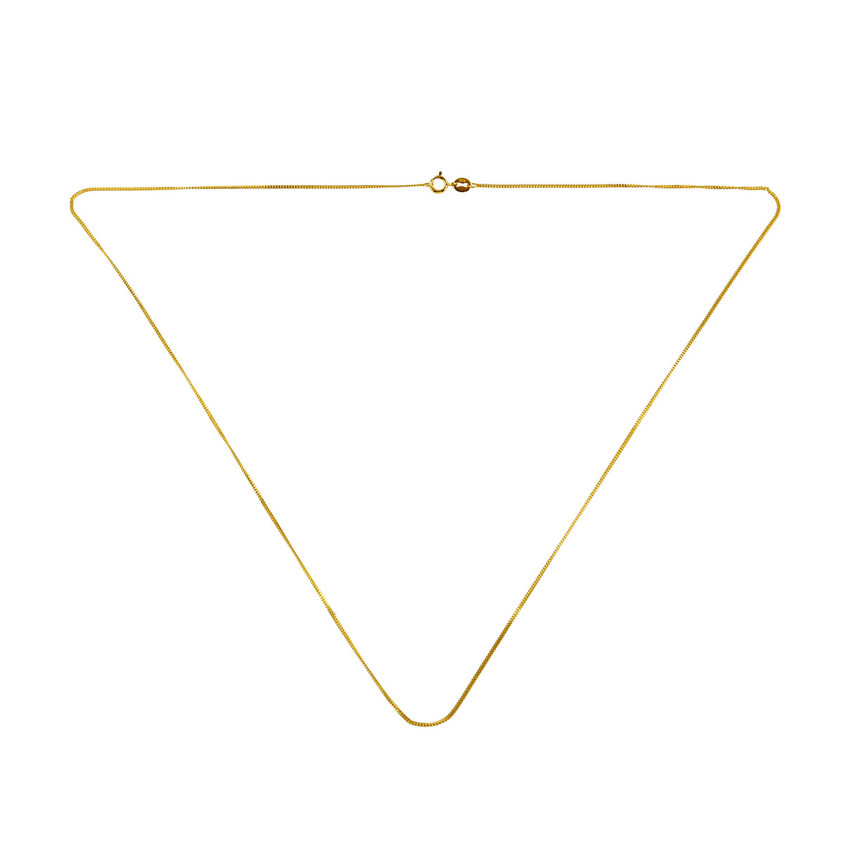 ILIANA - Kandare-Kette, ca. 50 cm, 750 Gelbgold