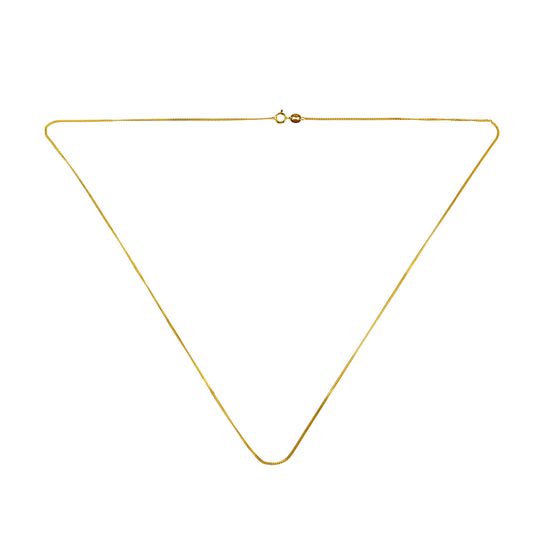 ILIANA - Kandare-Kette, ca. 50 cm, 750 Gelbgold