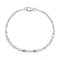 Natürliches, äthiopisches Welo Opal-Armband, 19 cm - 0,97 ct.