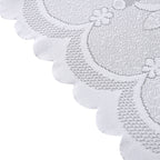 Gardinen mit verstellbarer Metallstange, gestrickter Stoff, 145x90cm, gewebt, Blumen