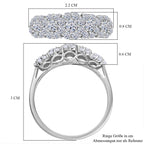 LUXURIANT DIAMOND- Cluster Duo: SI-GH Labor-Diamant-Ohrringe & Ring