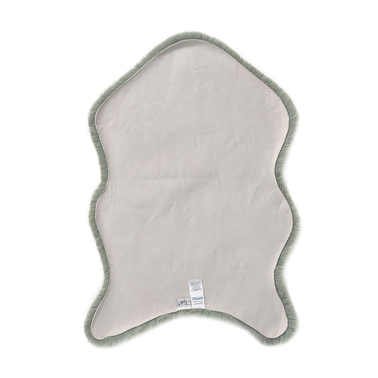 Luxury Edition: Supersoft Kunstfell Teppich, 60x90 cm, 1200 GSM, Blaugrün